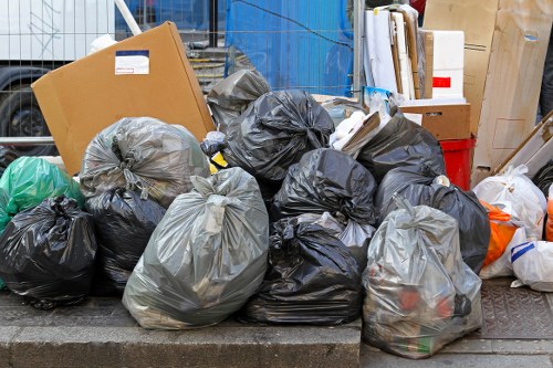 Professional office clearance team at work in Hackbridge