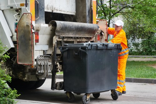 Professional demolition team in Hackbridge